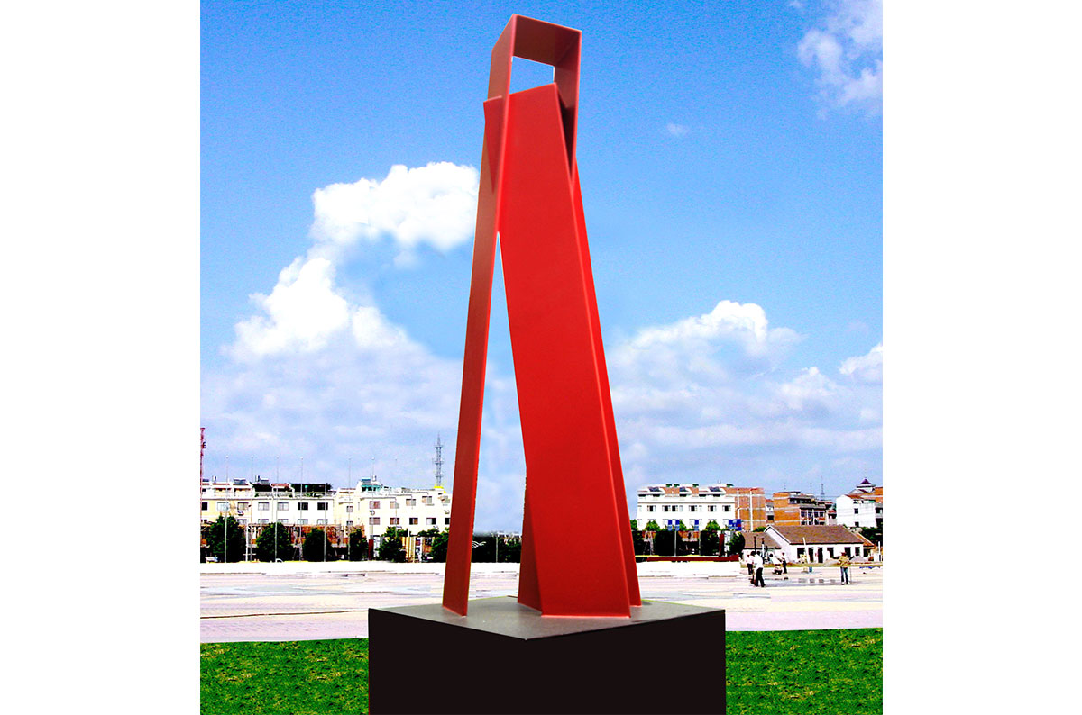 2008奧運景觀雕塑巡展作品 