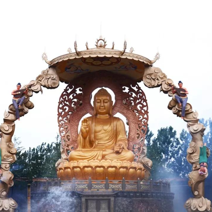 今天是释迦牟尼佛涅槃日，祈愿众生功德圆满