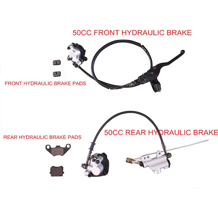 SPARE PARTS Hydraulic brake parts