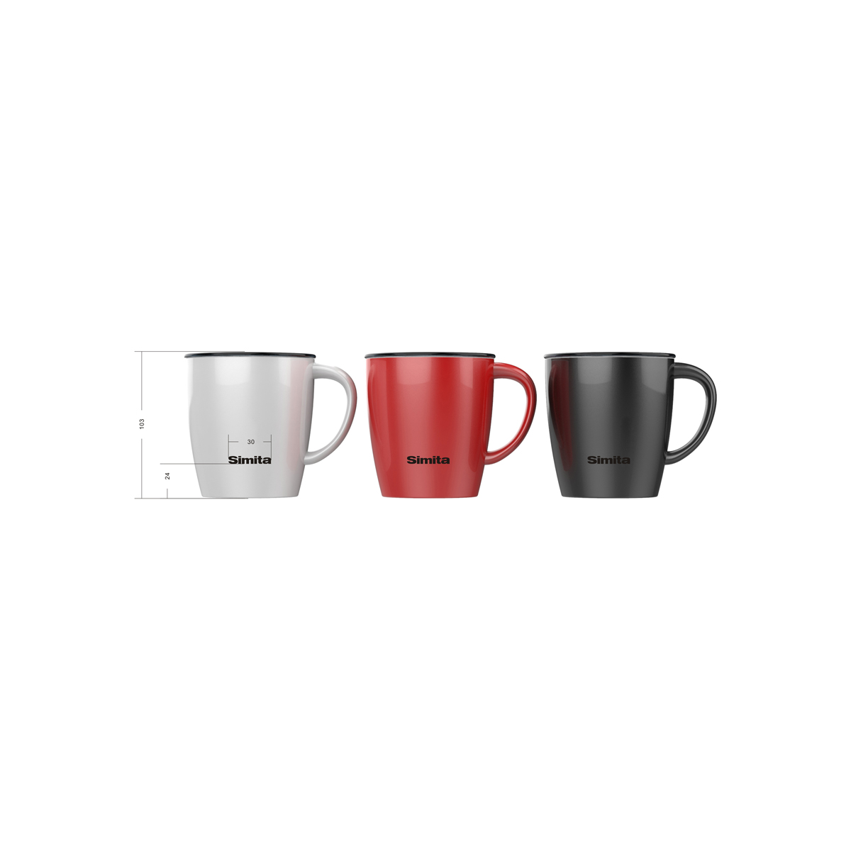 Colorful Coffee Cups SM-033-09A