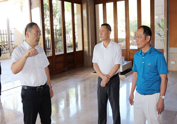 政協副主席黃志強考察云港園區，希望園區以高新科技為動力助推三亞產業結構轉型升級