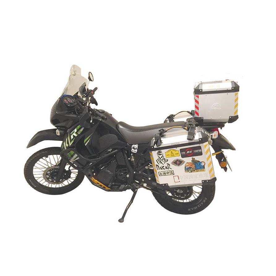 Pannier system for Kawasaki KLR650 2010-2014