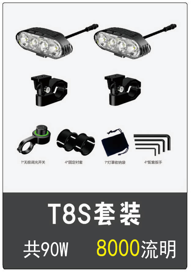 T8S - 摩托车辅助灯