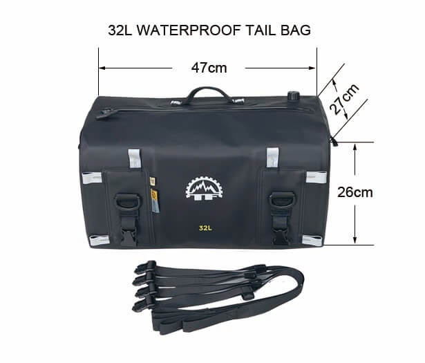 32L Waterproof tail bag