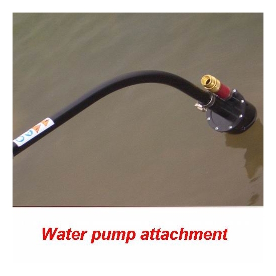 Water pump attachment pump attachment