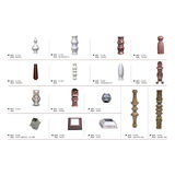 Cast aluminum accessories