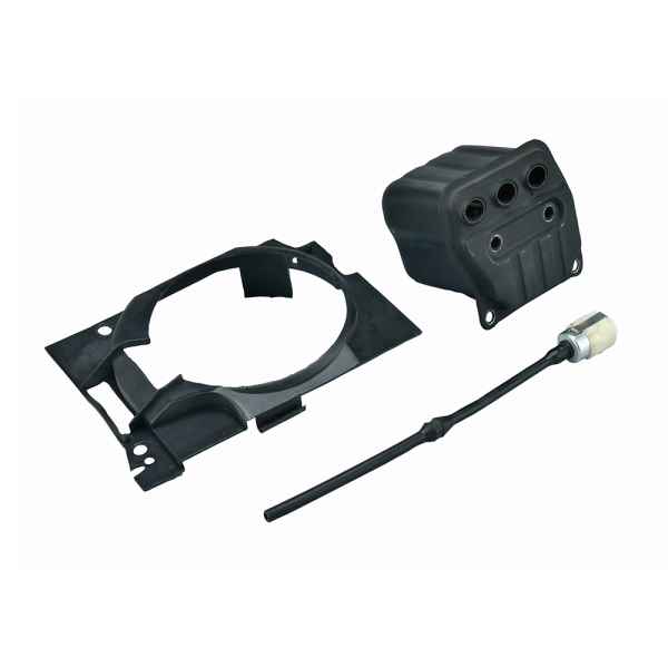 Flow hood muffler fuel pipe+wool filter 