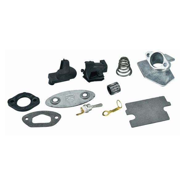 塑挡链块 进气法兰 进气弯管 进气管密封垫 熄火开关 滚针轴承K12 消声器盖板 接地片 塔形减震弹簧 支架垫板 