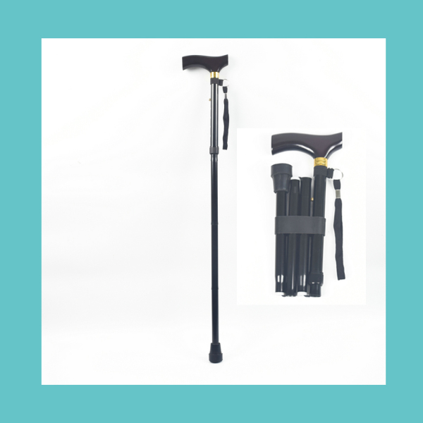 Wooden-handle Folding cane ER-TQ500 ER-TQ500
