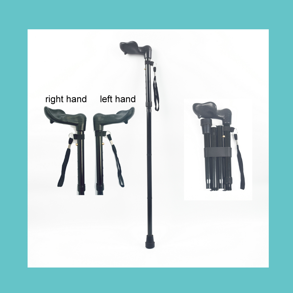 Left-handle Folding cane ER-TQ500