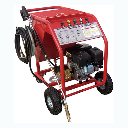 high pressure sandblaster washer