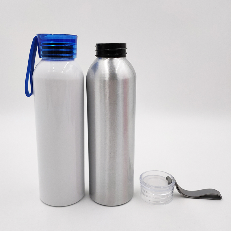 750ml portable aluminum water bottle 