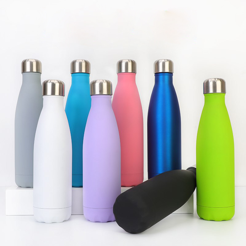 Insulated stainless steel cola bottle