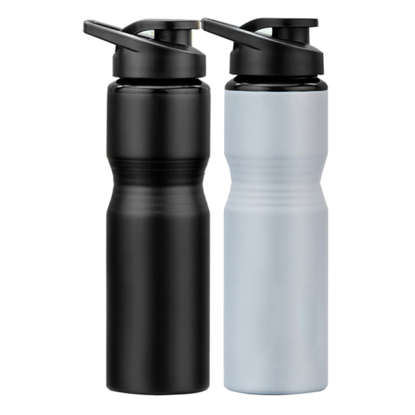 750ML wide mouth aluminum water bottle with sipper lid WJ-750A-WM