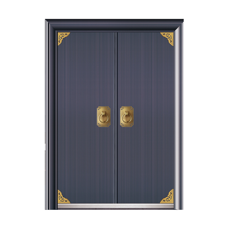 中式銅件拼接門 20-8021中式宅門