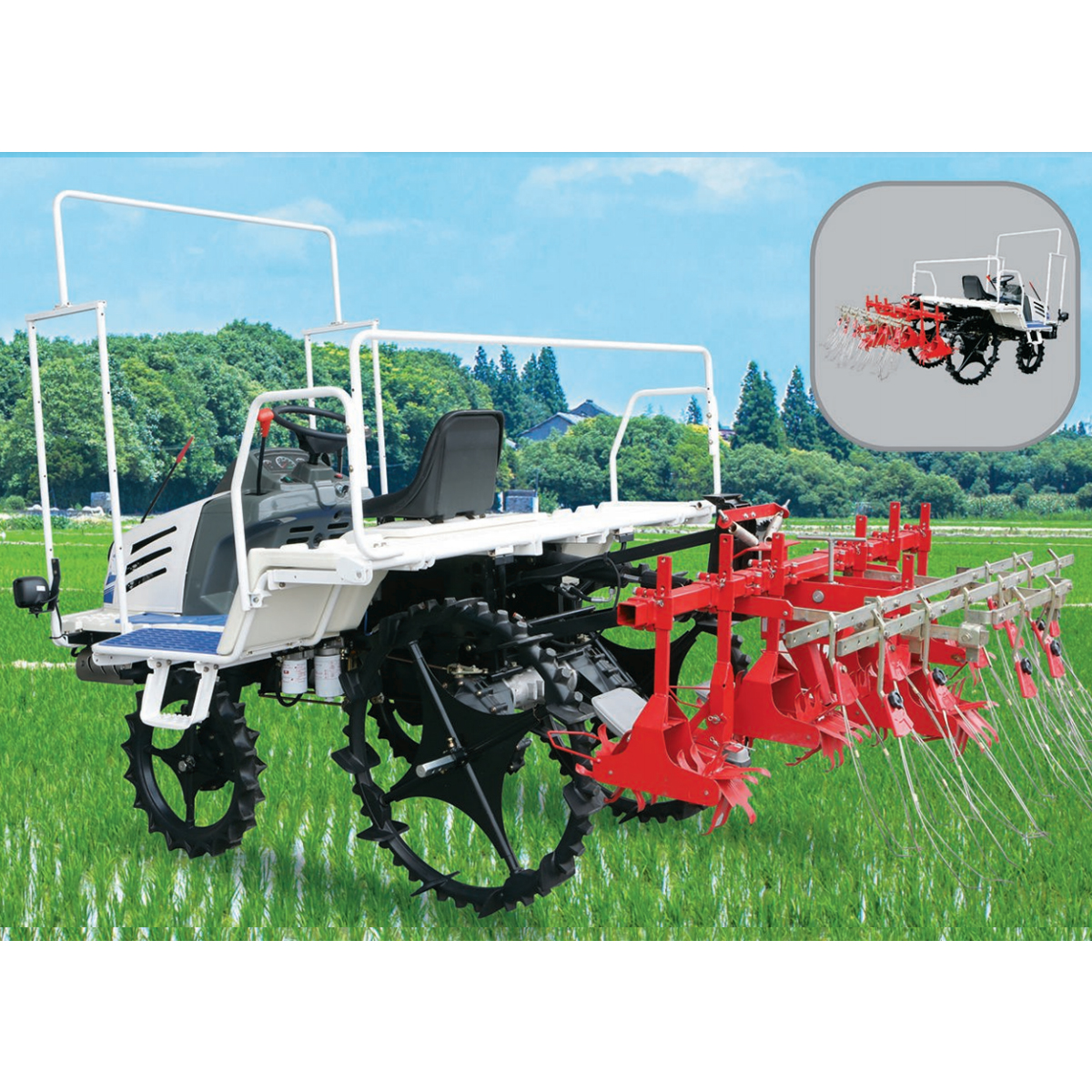 Multifunctional machine for intercropping and weedingnull