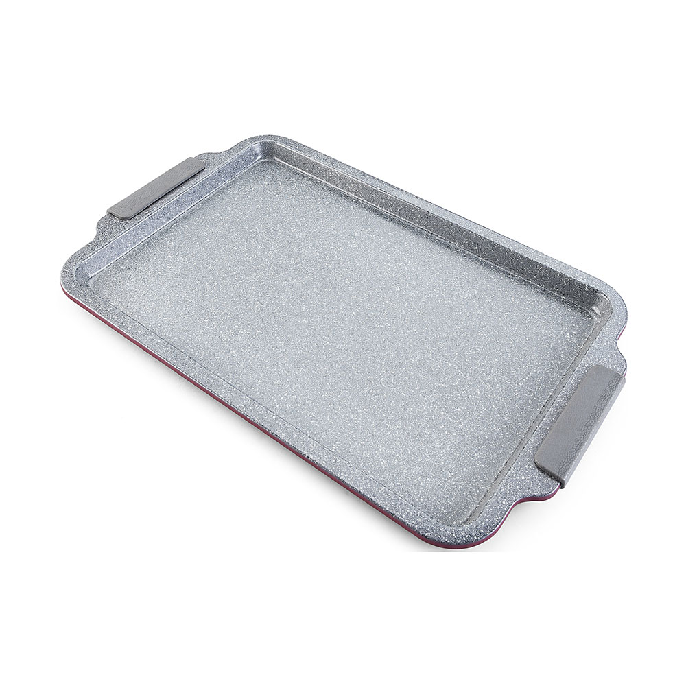 COOKIE PAN WITH SLICON HANDLEYL-M23
