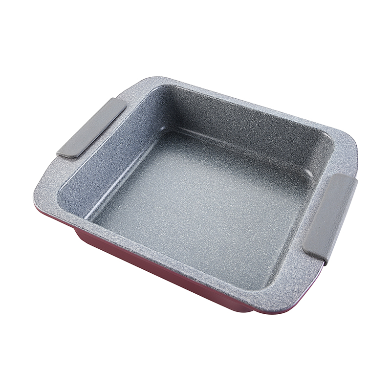 SQUARE BAKE PAN WITH SILCONE HANDLEYL-M13