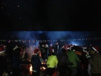 2012年圣诞狂欢夜 江南渔村广场