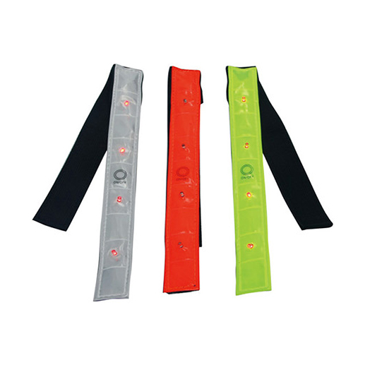 Led reflective wrist strap series HYLR-019