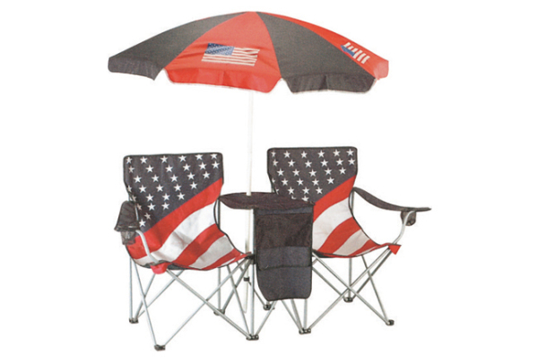 Camping chair with umbrella 18003