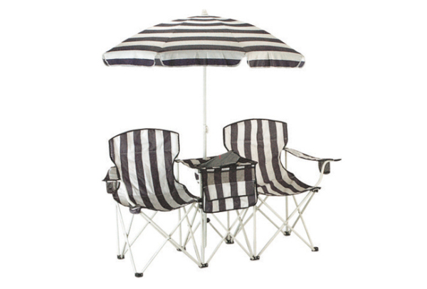 Camping chair with umbrella 18001
