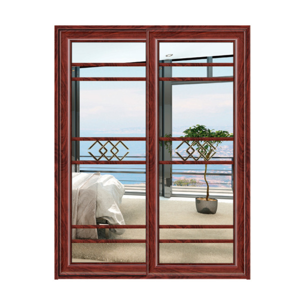 JN-1805 红檀香/饰花+格条 