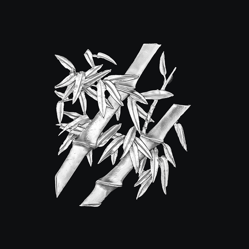 锡画 竹