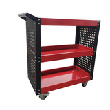 Three-layer tool cart with drawer