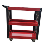 Three-layer tool cart with drawer