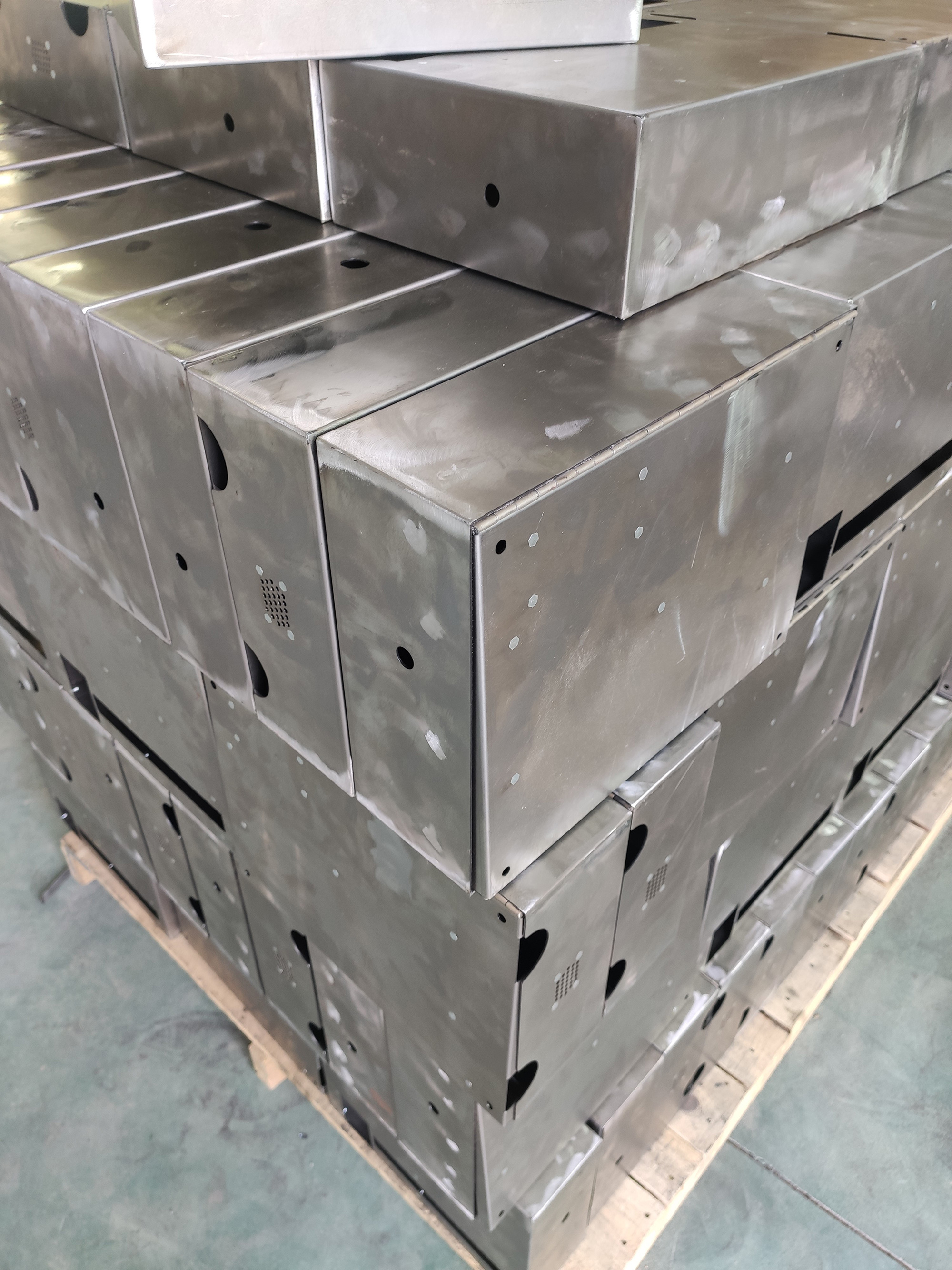 Sheet metal processing parts