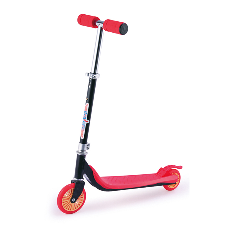 One-piece scooter