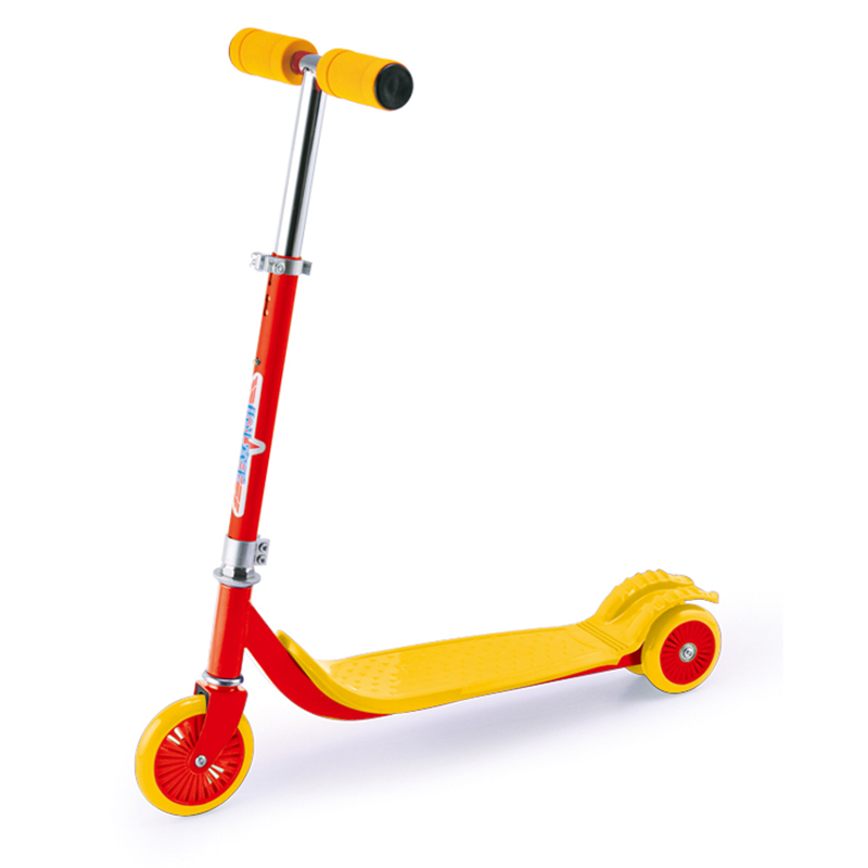 One-piece scooter