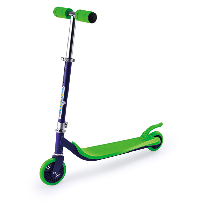One-piece scooter