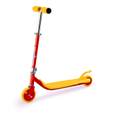 One-piece scooter