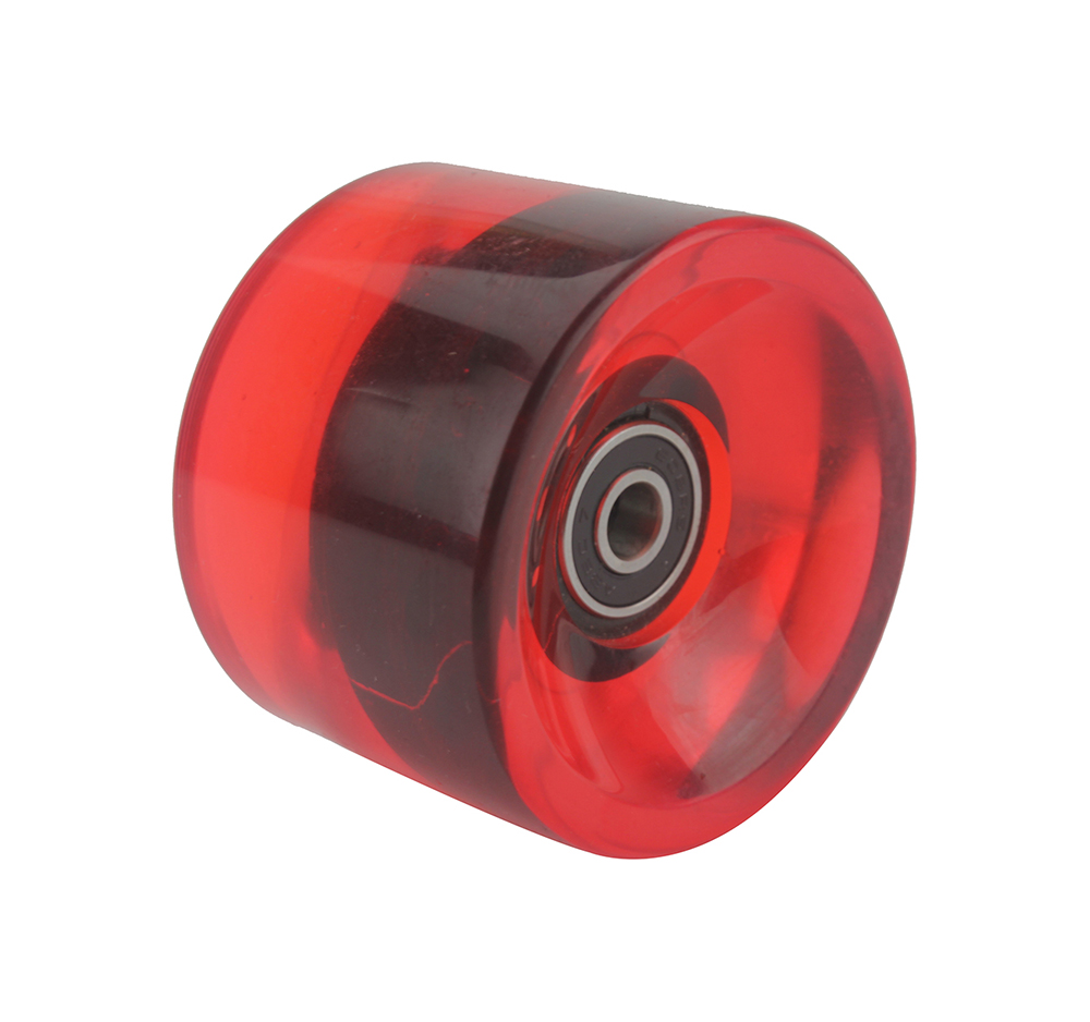 Wheel red transparent