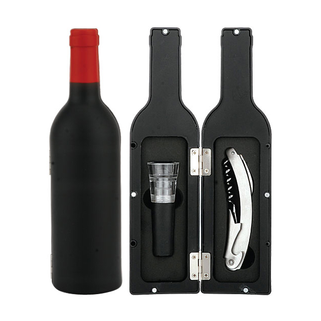Bottle Shaped Wine Set608004-C