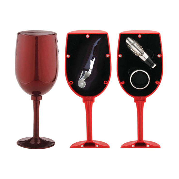 Glass Shaped Wine Set608011-D
