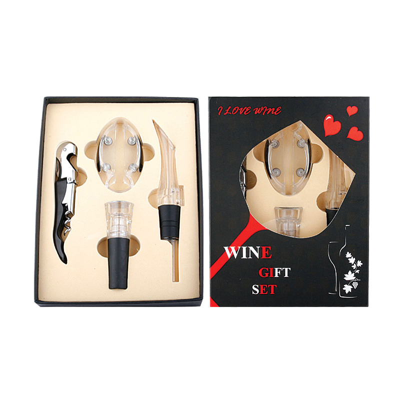 礼品盒 - 红酒酒具套装608191