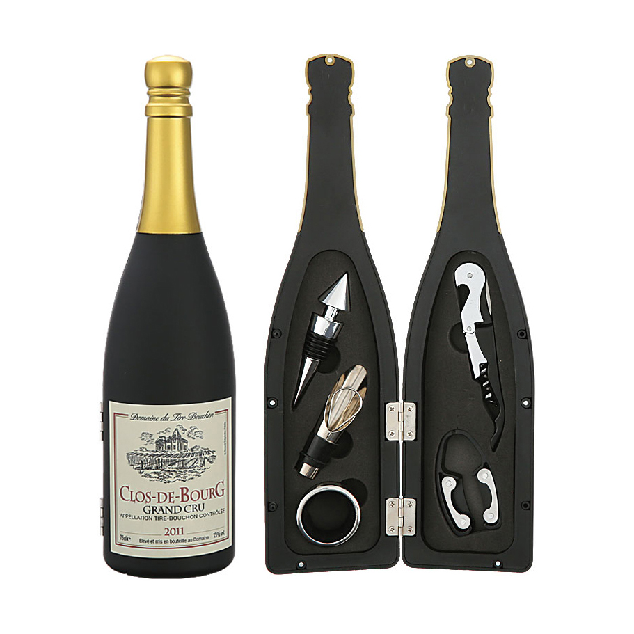 Champagne Bottle Shaped Wine Set608008-A