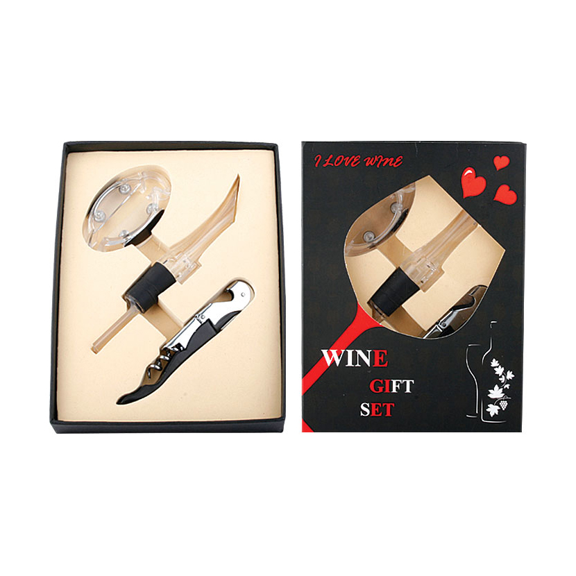 礼品盒 - 红酒酒具套装608192