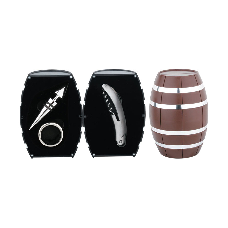 Barrel Shaped Wine Set608012-A