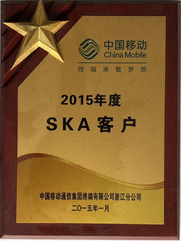 2015年度SKA客户