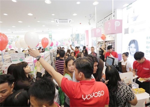 YOYOSO菲律賓Marikina店盛大開業，明星助陣，人氣爆棚!
