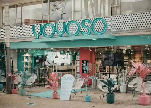 “YOYOSO”哥伦比亚加盟店盛大开业，美学快时尚深受喜爱！