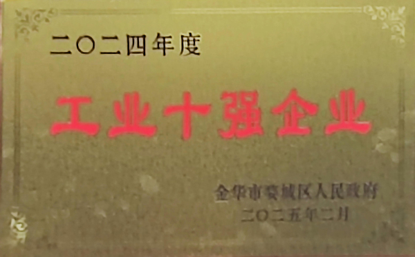 2024年度工业十强企业