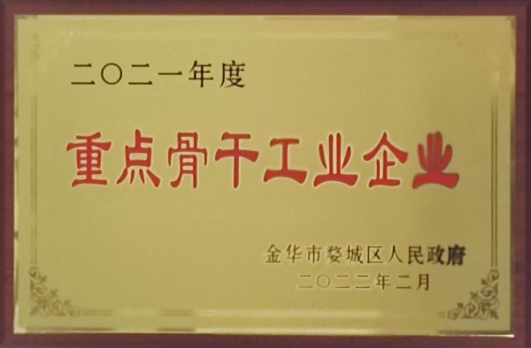 2021年度重点骨干工业企业