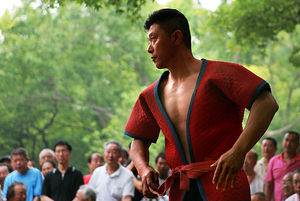 华夏婺州武学堂特聘武术名师，宫廷善扑术（中国跤）——王同庆