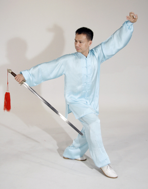 华夏婺州武学堂特聘武术名师，世界太极拳冠军“太极王子”——陈思坦