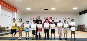 首届武义县城区校馆青少年武术联赛在健艺体育青少年武术训练基地举行